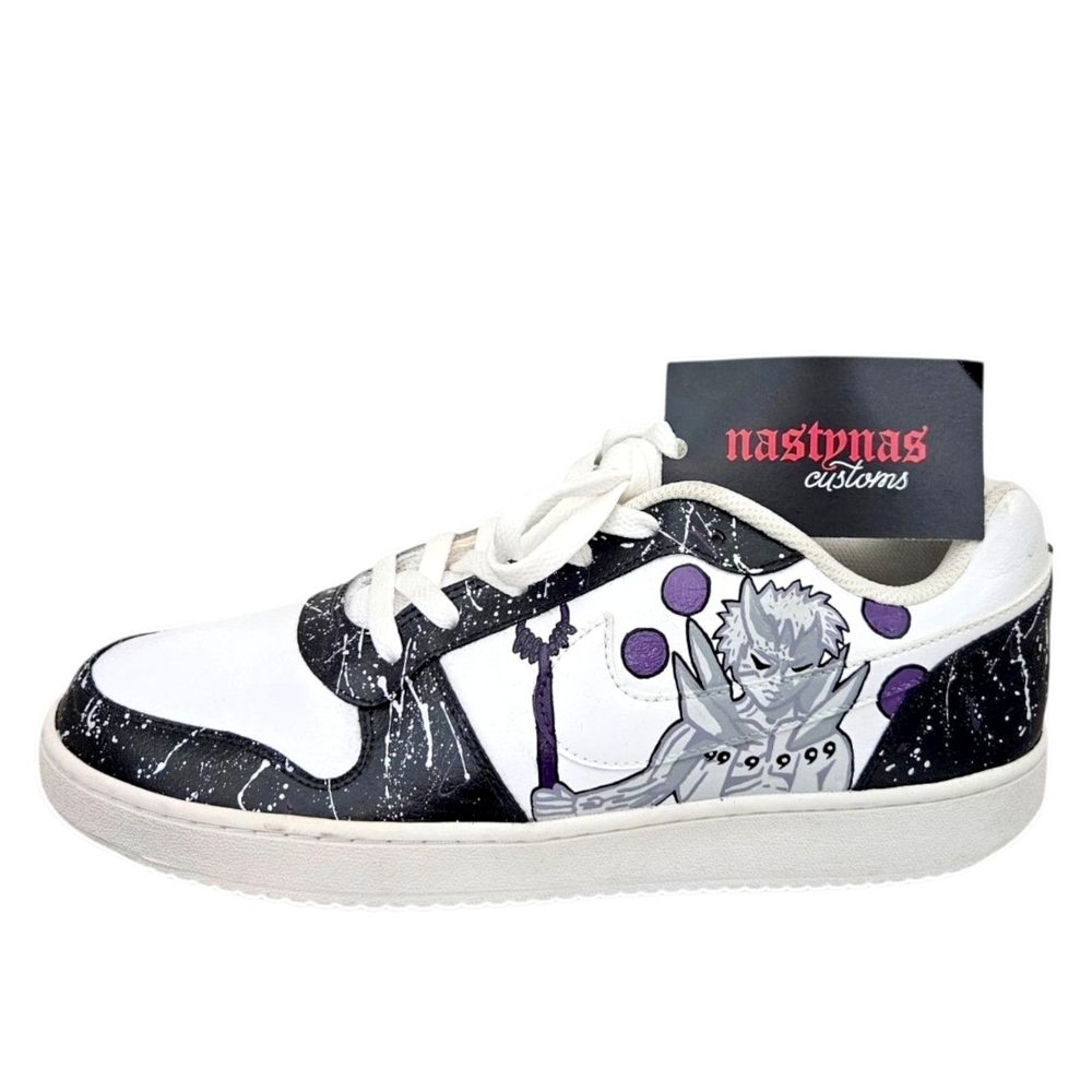 Nike Ebernon “Naruto – Obito Uchiha Ten Tails” Custom Sneakers